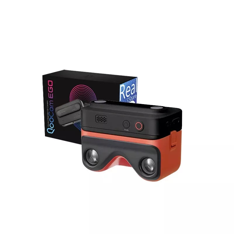 Kandao QG7018-BLACK QooCam EGO Viewer Integrated Real 3D Camera Set