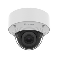 Hanwha QNV-C6083R 2MP IR Outdoor Vandal Dome AI Camera - White