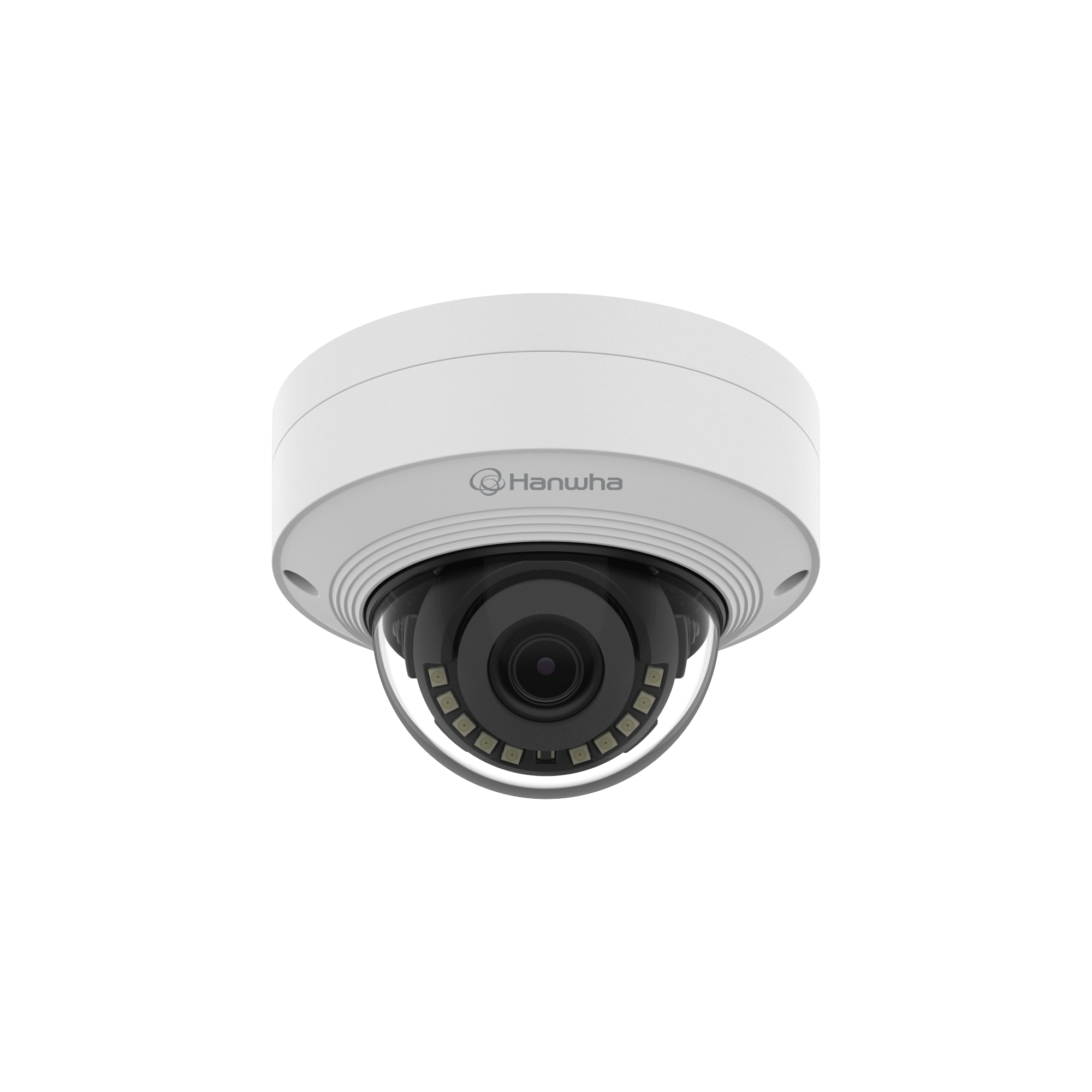 Hanwha QNV-C8011R Q-Series 5MP AI IR Mini Vandal Dome Camera 3.0mm Fixed Lens