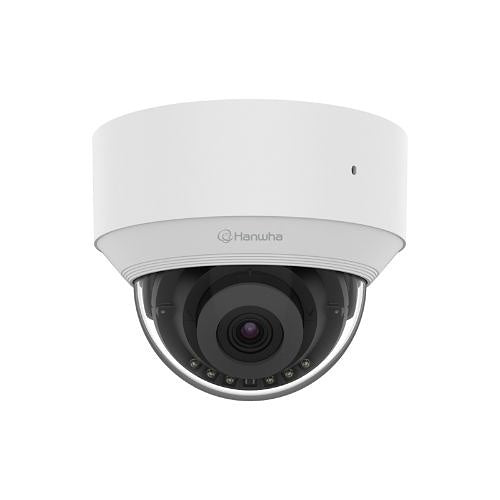 Hanwha QNV-C8023R 5MP AI Outdoor Vandal Dome IR Camera, 4mm Fixed Lens