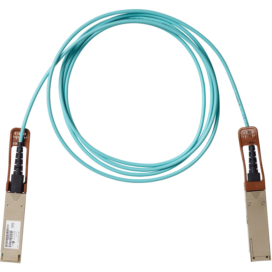 Cisco QSFP-100G-AOC3M= 100GBase QSFP Active - 9.84 ft Fiber Optic Network Cable