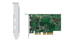 QNAP QXP-T32P - Thunderbolt adapter - PCIe 3.0 x4 - Thunderbolt 3 x 2