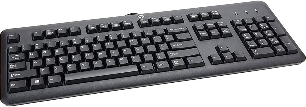 HPI QY776AT USB PREMIUM Keyboard - Cable - 6 ft - Spill Resistant - Black