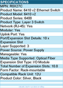 HPE R0X27C 6410 v2 Ethernet Switch - Manageable - 3 Layer - Modular - 12U