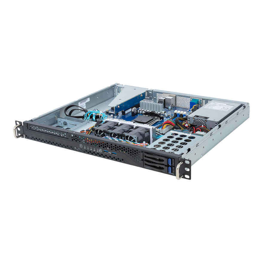 Gigabyte R113-C10-AA02 Server 1U UP 4Bay Ryzen7000 2x2.5SATA HS 2x2.5 SATA 400W