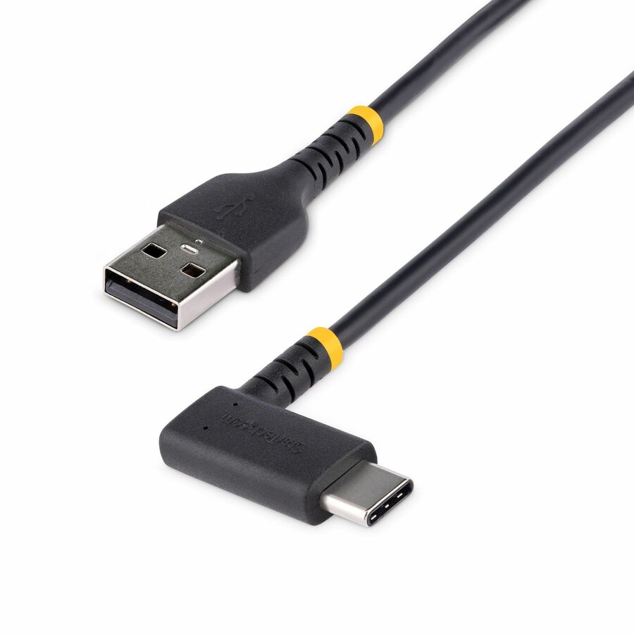 StarTech R2ACR-30C-USB-CABLE 12in USB A to C Charging Cable Right Angle