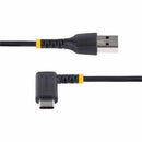 StarTech R2ACR-30C-USB-CABLE 12in USB A to C Charging Cable Right Angle