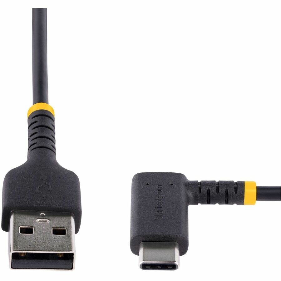 StarTech R2ACR-30C-USB-CABLE 12in USB A to C Charging Cable Right Angle