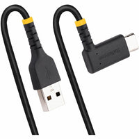 StarTech R2ACR-30C-USB-CABLE 12in USB A to C Charging Cable Right Angle