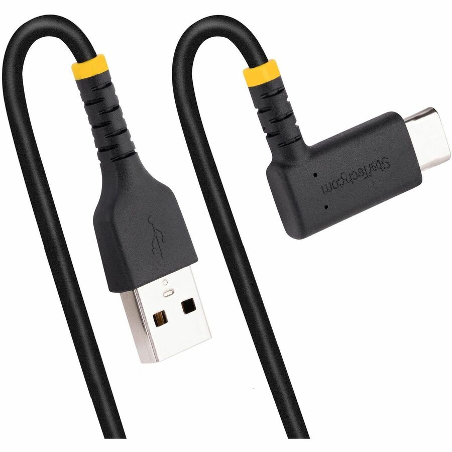 StarTech R2ACR-30C-USB-CABLE 12in USB A to C Charging Cable Right Angle
