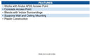 HPE R6P90A Aruba Flush Mount Sleeve for AP22 Wireless Access Point