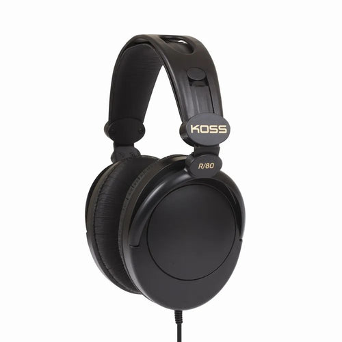 Koss R80 Stereo Headphone - Ear-cup - Wired - Mini-phone (3.5mm) - 8 ft
