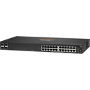 HPE R8N88A#ABA 6000 24G 4SFP Switch - 24 Ports - Manageable - Gigabit Ethernet
