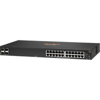 HPE R8N88A#ABA 6000 24G 4SFP Switch - 24 Ports - Manageable - Gigabit Ethernet