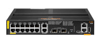 HPE R8Q72AABA 6200F 12G Class4 PoE 2G/2SFP+ 139W Ethernet Switch - 14 Ports