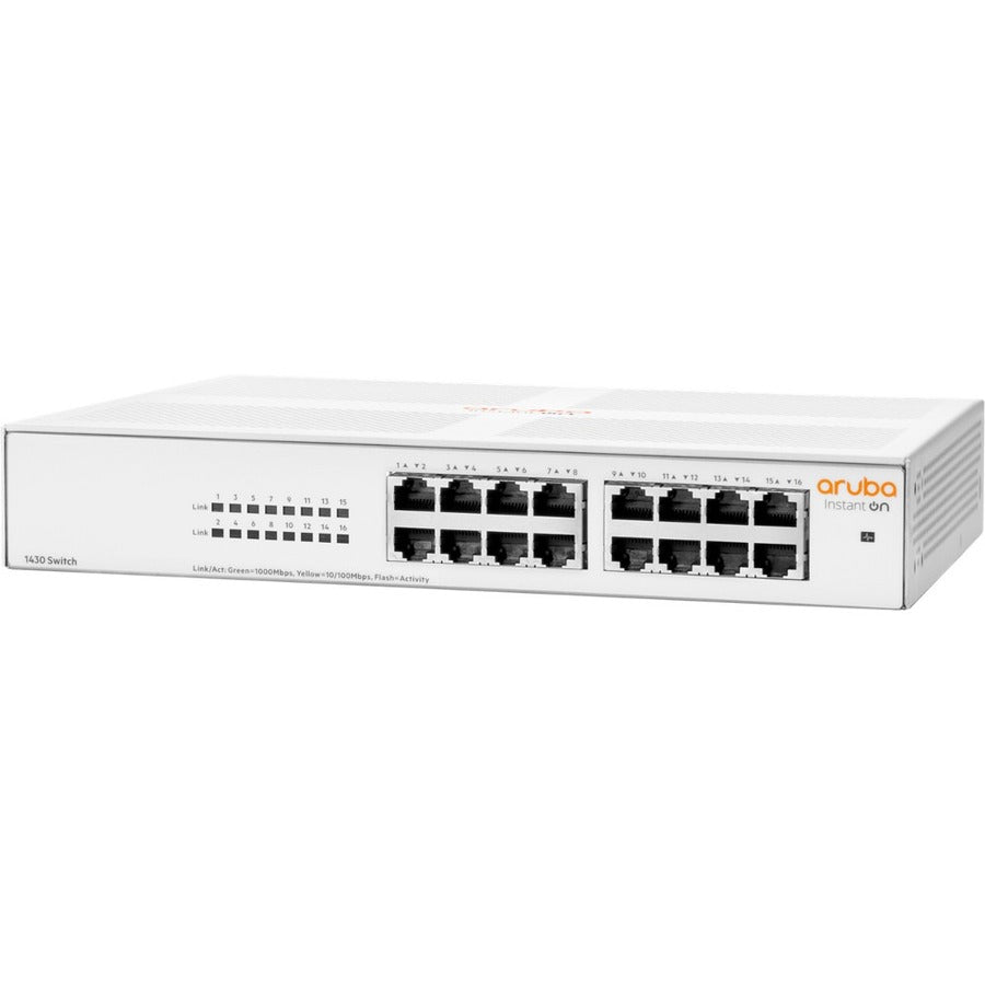 HPE R8R47A#ABA Instant On 1430 16G Switch - 16 Ports - Gigabit Ethernet