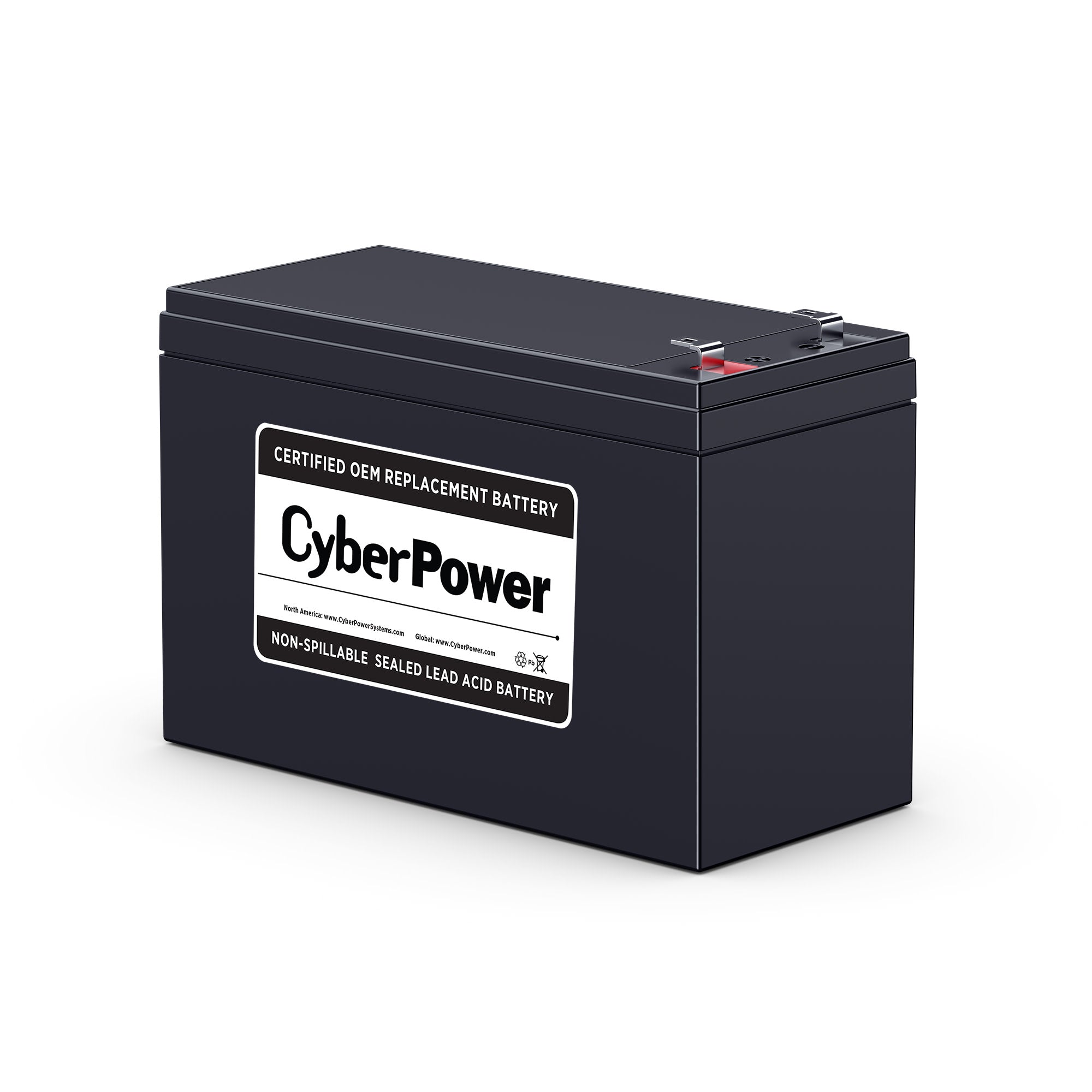 CyberPower RB1290 Replacement Battery Cartridge for CP1000AVRLCD, 1 battery