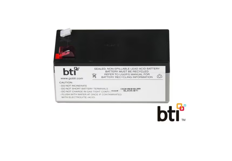 BTI RBC35-SLA35-BTI UPS Replacement Battery Cartridge - 12 V DC for APC Back-UPS