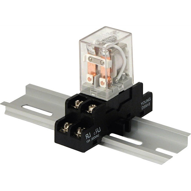 Altronix RDC24 Relay and Base Module, 24VDC, DPDT Contacts @ 10A - 220VAC/28VDC
