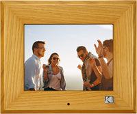 Kodak RDPF-802W BURLYWOOD - Digital photo frame - 8" - 1024 x 768 - burlywood