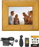 Kodak RDPF-802W BURLYWOOD - Digital photo frame - 8" - 1024 x 768 - burlywood