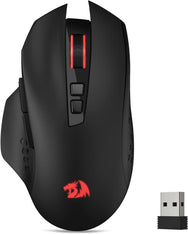 REDRAGON RED-M656-R1BK Gainer Wireless Gaming Mouse, 4000 DPI 2.4Ghz - 7 Buttons