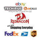 REDRAGON M811 AATROX MMO Gaming Mouse, 15 Programmable Buttons Wired RGB