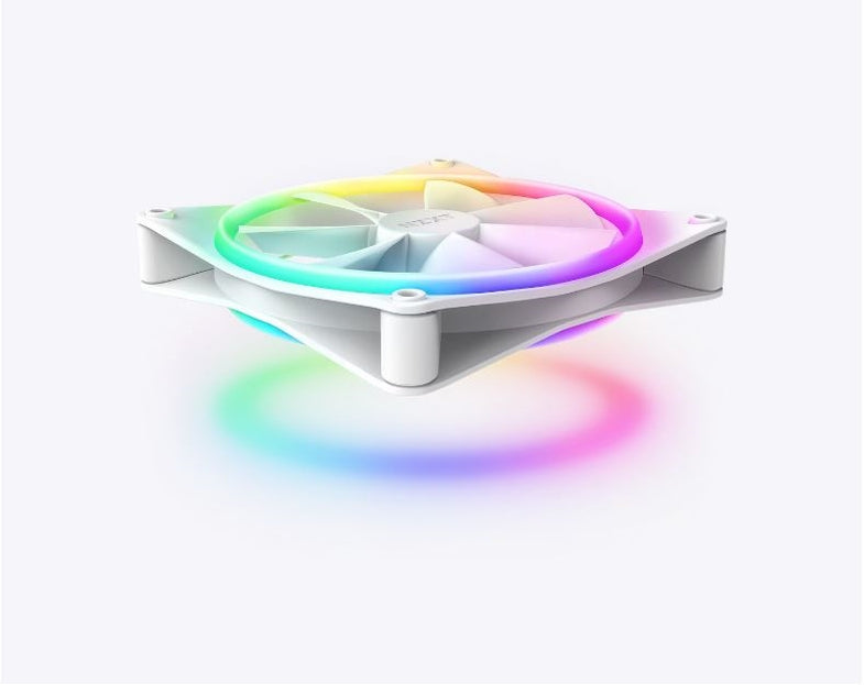 NZXT RF-D14DF-W1 F140 RGB DUO 2x140mm Fan - FDB 4-pin PWM White Retail