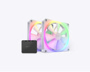 NZXT RF-R14DF-W1 Fan - F140 RGB 2x140mm Fan & Controller 12V DC White Retail