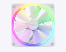 NZXT RF-R14SF-W1 F140 RGB 140mm Fan FDB 12V DC 4-pin PWM White Retail