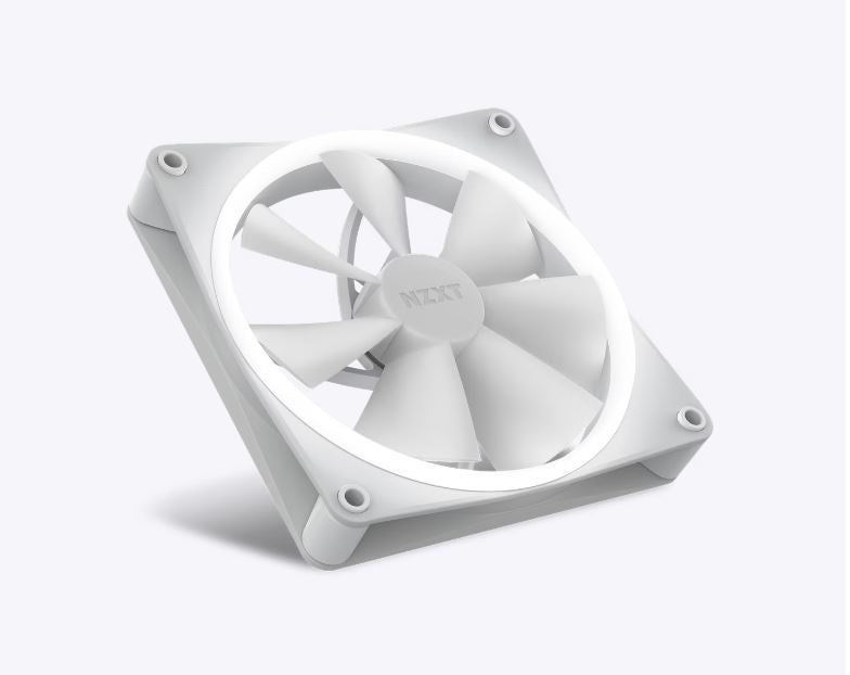 NZXT RF-R14SF-W1 F140 RGB 140mm Fan FDB 12V DC 4-pin PWM White Retail