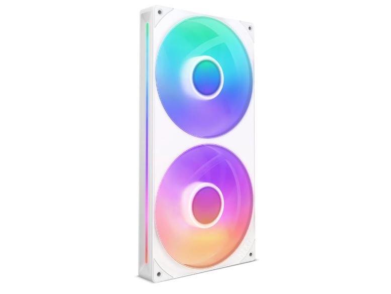 NZXT RF-U28HF-W1 F280 RGB Core - 280mm Single-Frame Fan Unit with 2 x 140mm