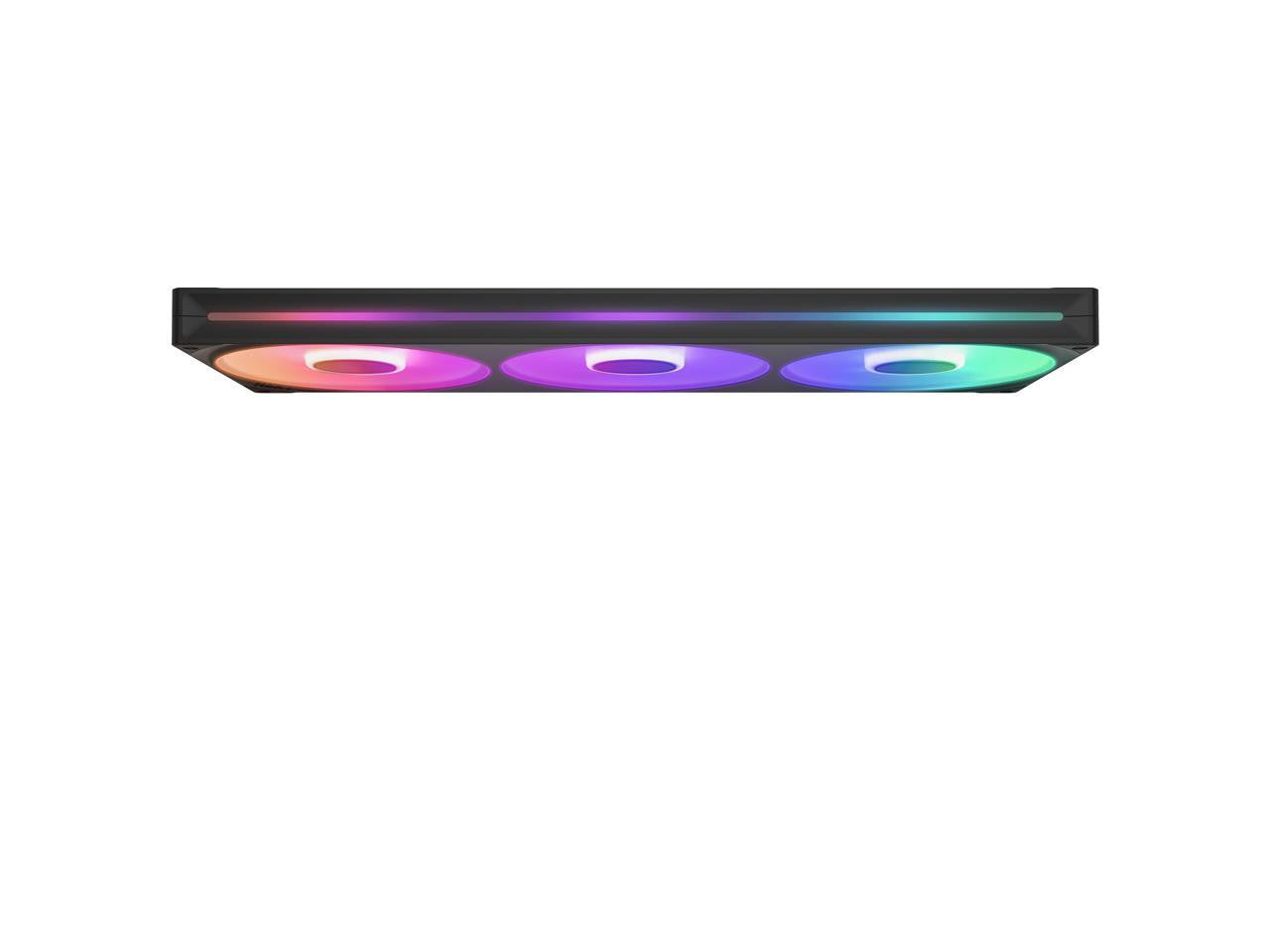 NZXT RF-U42HF-B1 Case Fan - 140mm - F420 RGB CORE Black Retail