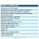 Zebra RFD4031-G10B700-US Premium Plus Handheld RFID Reader UHF Wireless LAN