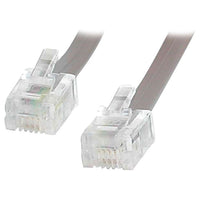 StarTech RJ25FT 25 ft RJ11 Telephone Modem Cable - Gray