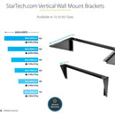 StarTech RK119WALLV 1U 19" Steel Vertical Wall Mount Equipment Rack Bracket