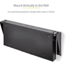 StarTech RK119WALLV 1U 19" Steel Vertical Wall Mount Equipment Rack Bracket