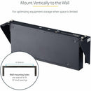 StarTech RK219WALLV 2U 19in Vertical Wall Mount Equipment Rack Bracket - Steel