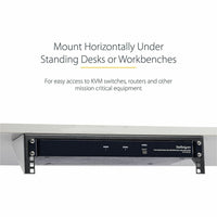 StarTech RK219WALLV 2U 19in Vertical Wall Mount Equipment Rack Bracket - Steel
