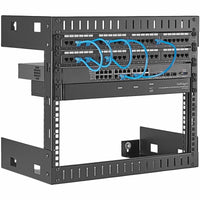 StarTech RK812WALLO 2-Post 8U Heavy-Duty Wall-Mount Network Rack, 19"