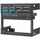 StarTech RK812WALLO 2-Post 8U Heavy-Duty Wall-Mount Network Rack, 19"