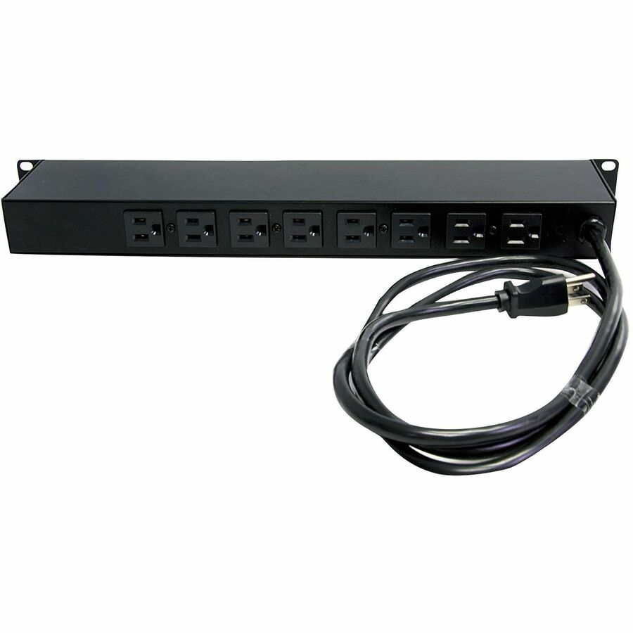 StarTech RKPW081915 Rackmount PDU with 8 Outlets w Surge Protection - 19in PDU