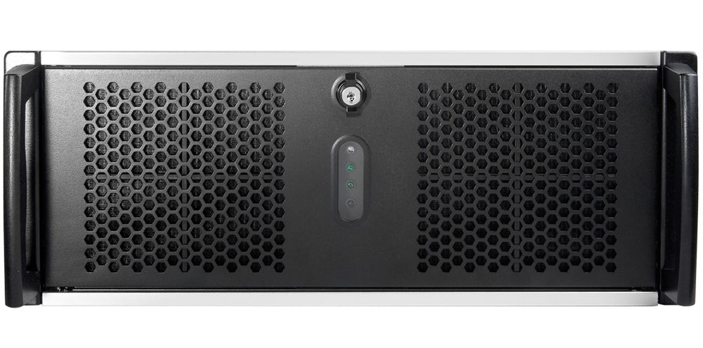 Chenbro RM41300H12*13729 Case 2xPWM Fan 4Bay 3.5" HDD Cage 1xPSU Bracket