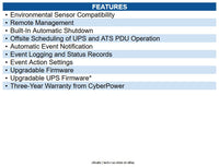 CyberPower RMCARD205 UPS & ATS PDU REMOTE MGMT CARD