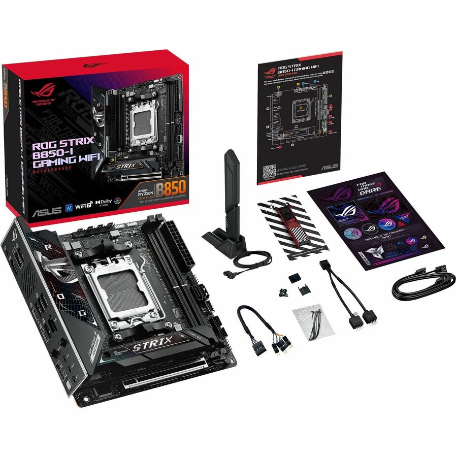 ASUS ROGSTRIX B850-IGAMINGWIFI Gaming Desktop Motherboard - Socket AM5 -Mini ITX