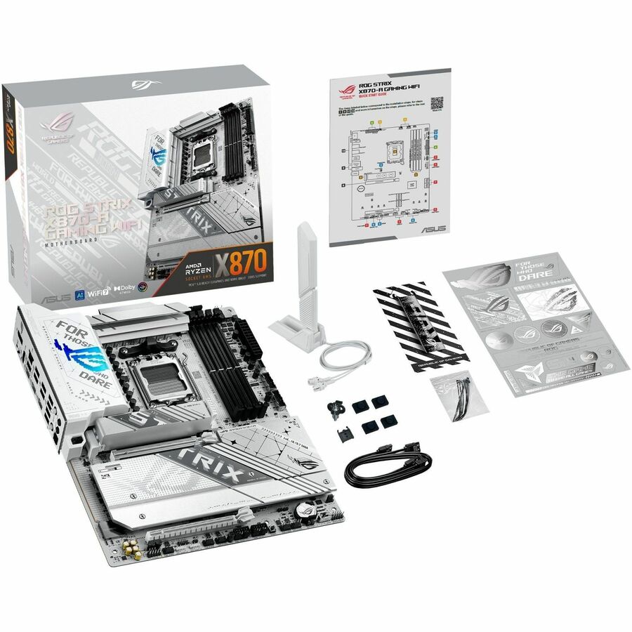 ASUS ROGSTRIXX870AGAMINGWIFI Gaming Desktop Motherboard - Socket AM5 - ATX