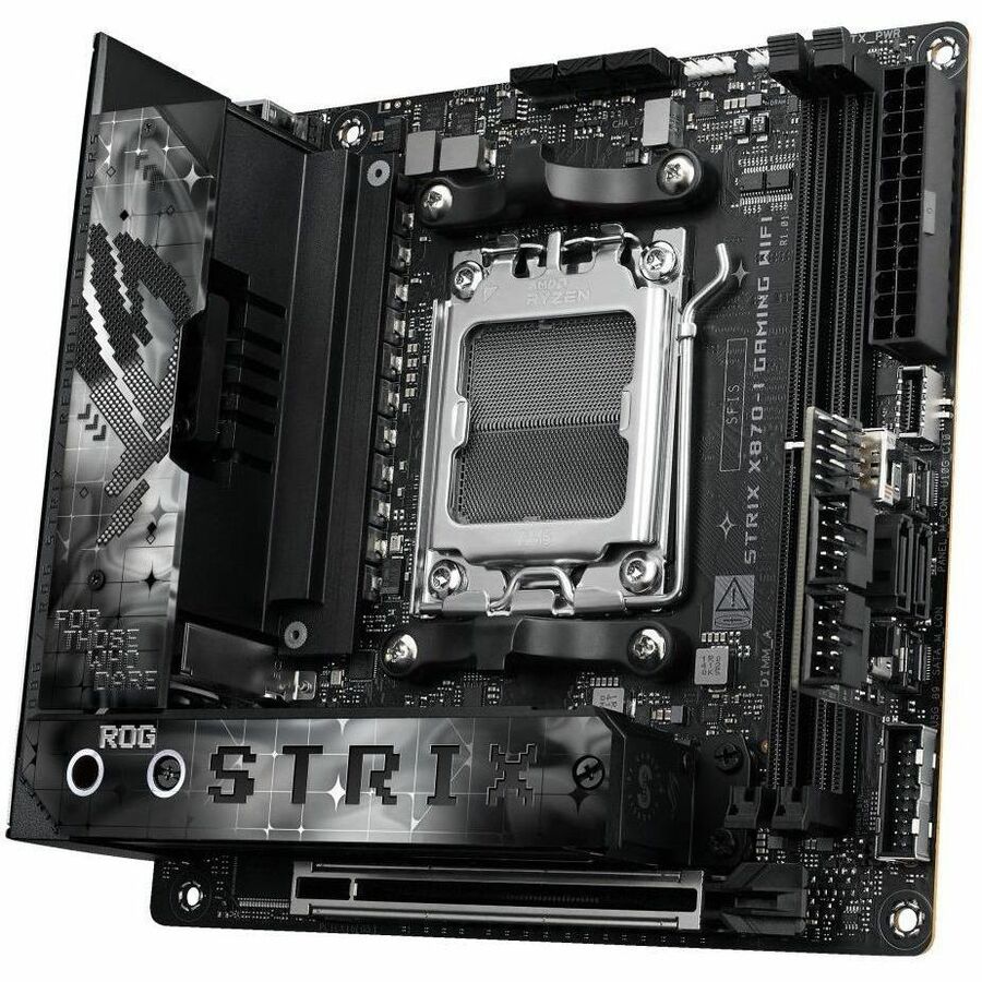 ASUS ROGSTRIXX870IGAMINGWIFI Gaming Desktop Motherboard - Socket AM5 - Mini ITX