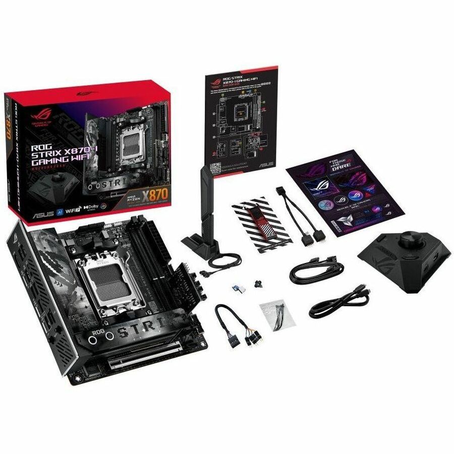 ASUS ROGSTRIXX870IGAMINGWIFI Gaming Desktop Motherboard - Socket AM5 - Mini ITX