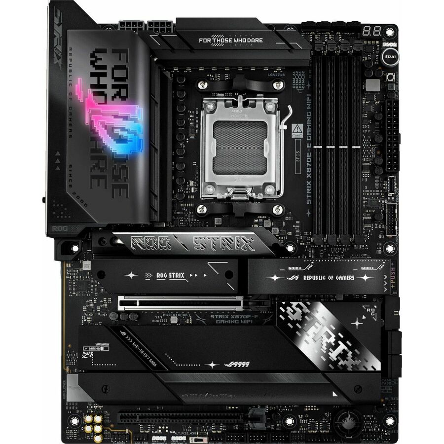ASUS ROGSTRIXX870EEGAMINGWIFI Gaming Desktop Motherboard - Socket AM5 - ATX