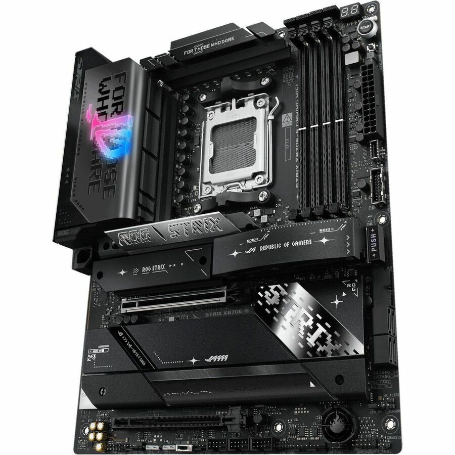 ASUS ROGSTRIXX870EEGAMINGWIFI Gaming Desktop Motherboard - Socket AM5 - ATX